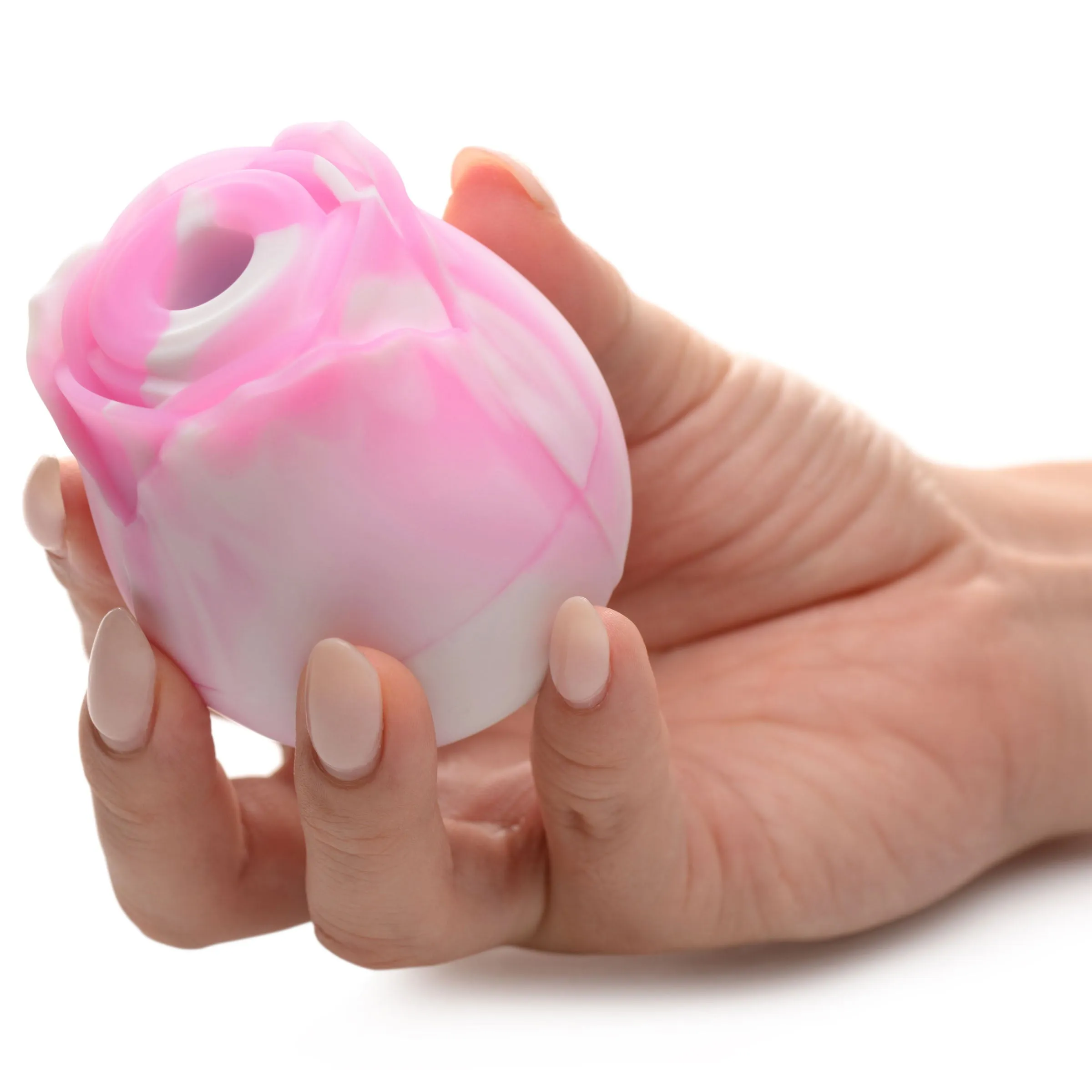 10X Rose Silicone Clitoral Stimulator