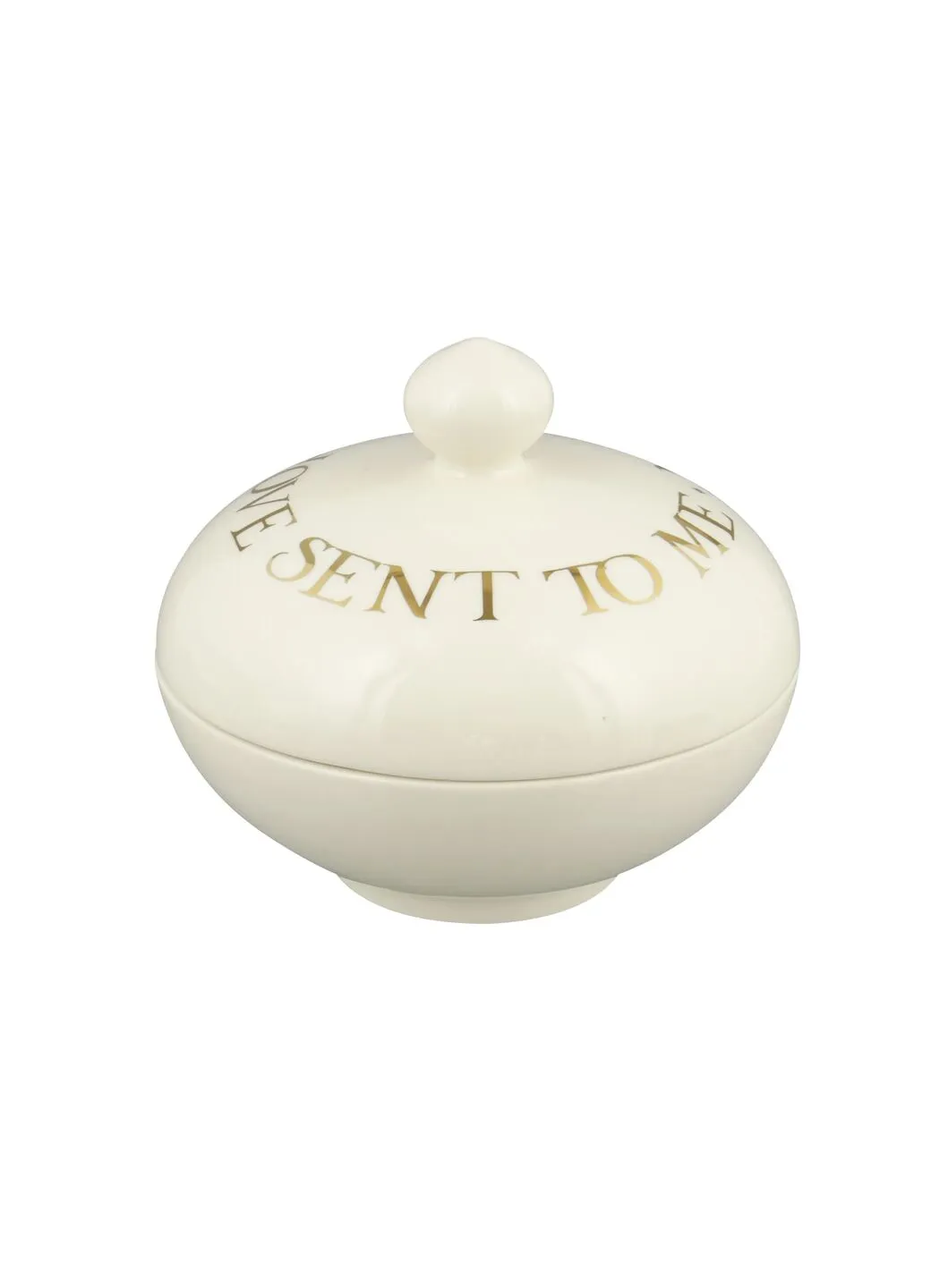 12 Days Of Christmas Five Gold Rings Small Lidded Pot - Club Exclusive