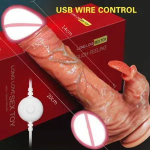 16484 1c-002 Consolador vibrador 1 Pza
