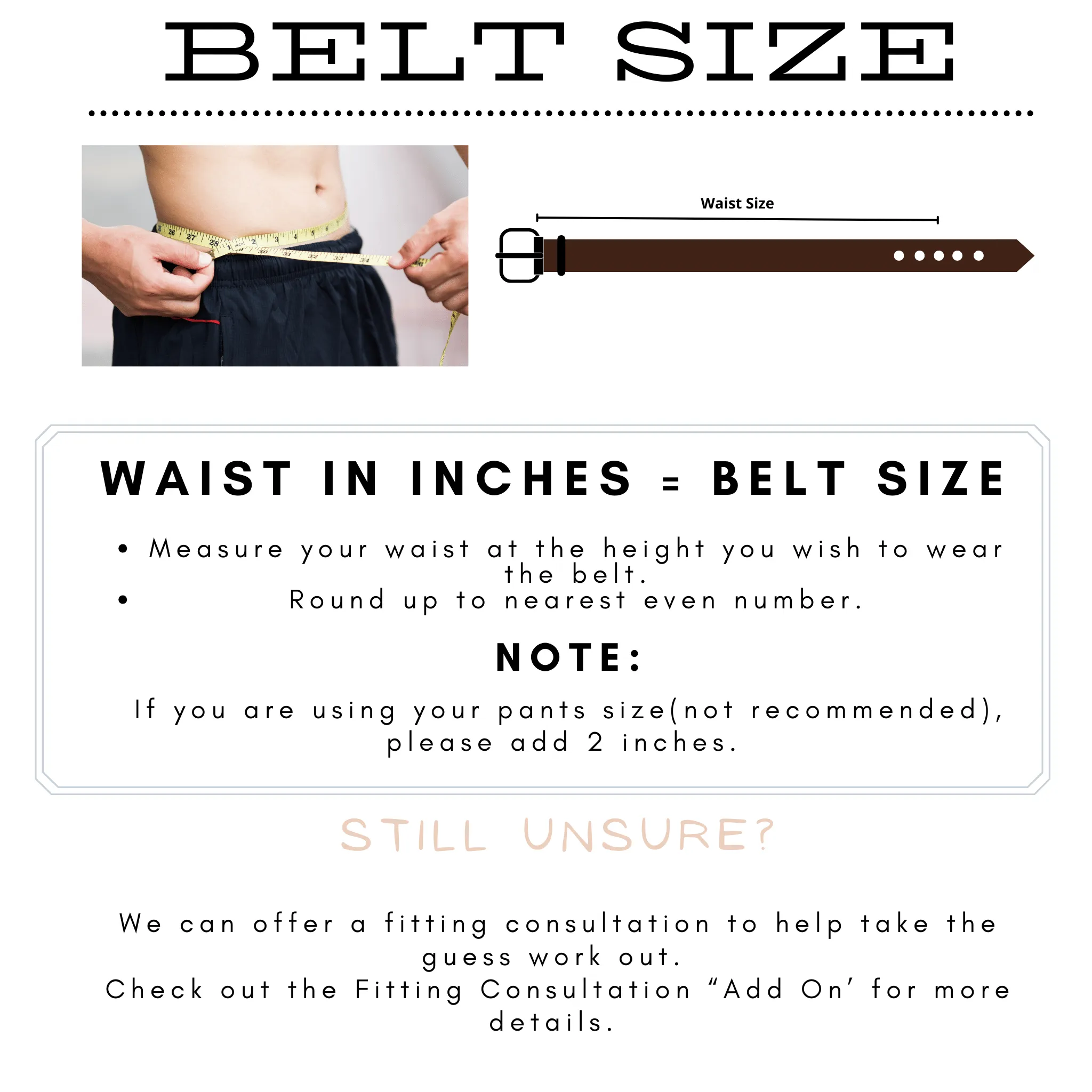32mm | Embossed | Tan Belt | Antique Gold Buckle