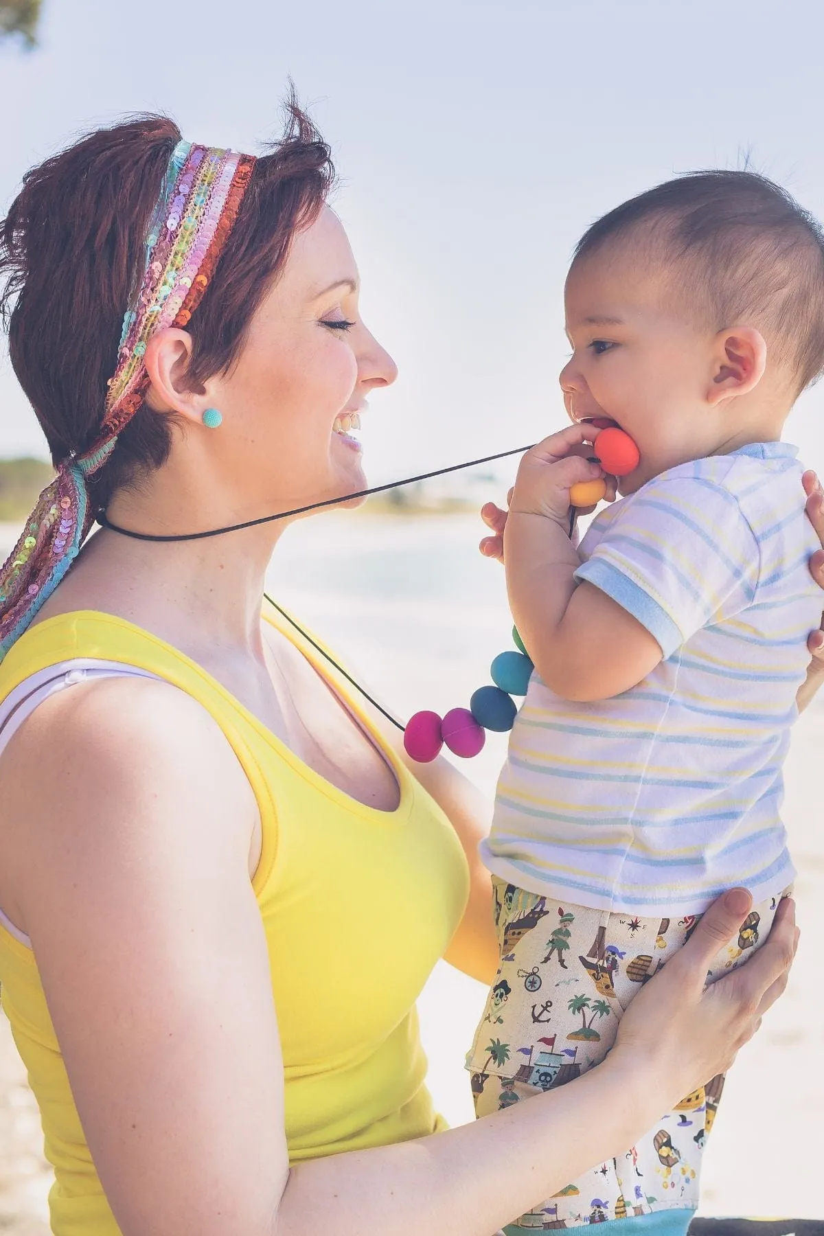 Abacus Teething Necklace