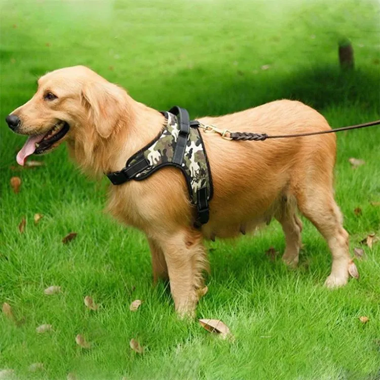 Adjustable Chest Strap For Dogs Size Xl Black