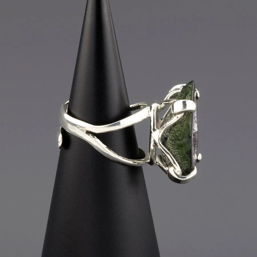 Agate Geode Prong Ring
