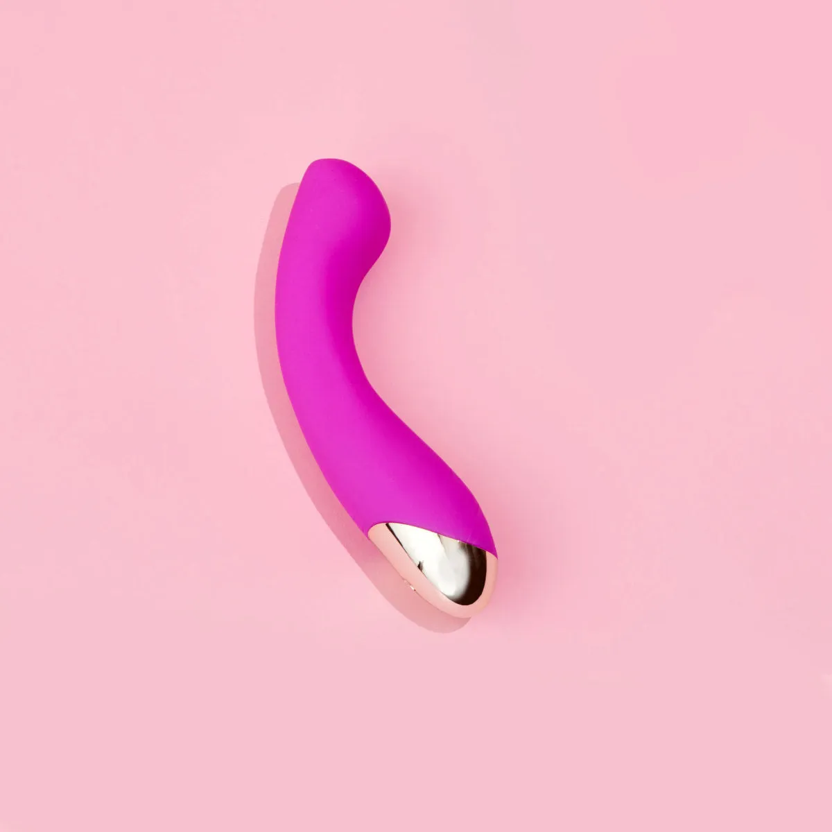 Aria By Blush® | Bangin' AF: Enhanced G-Spot Stimulation Purple Silicone Vibrator with Powerful RumboTech™ Technology