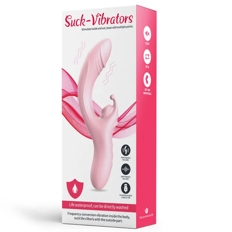 Astringuniu Silicone Sucking Vibrator