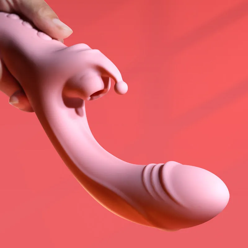 Astringuniu Silicone Sucking Vibrator