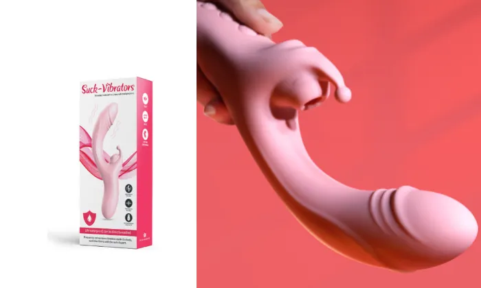 Astringuniu Silicone Sucking Vibrator