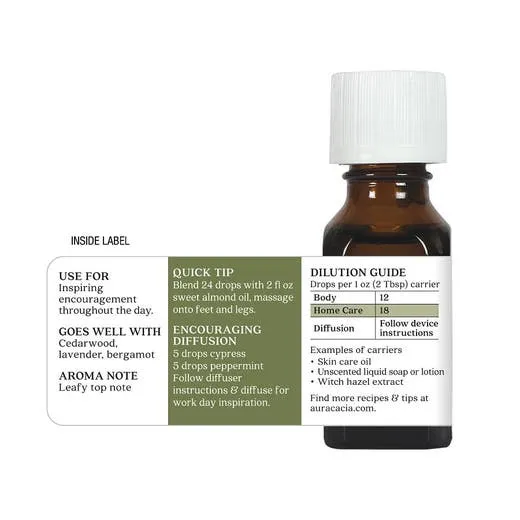 Aura Cacia Cypress Pure Essential Oil 0.5oz