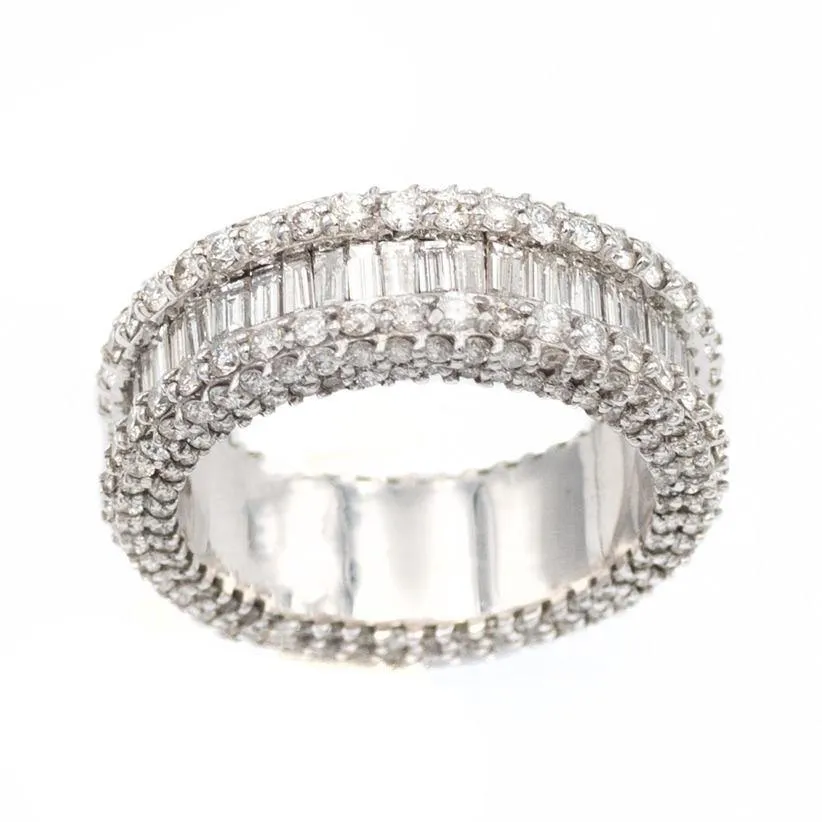 Baguette Row Ring