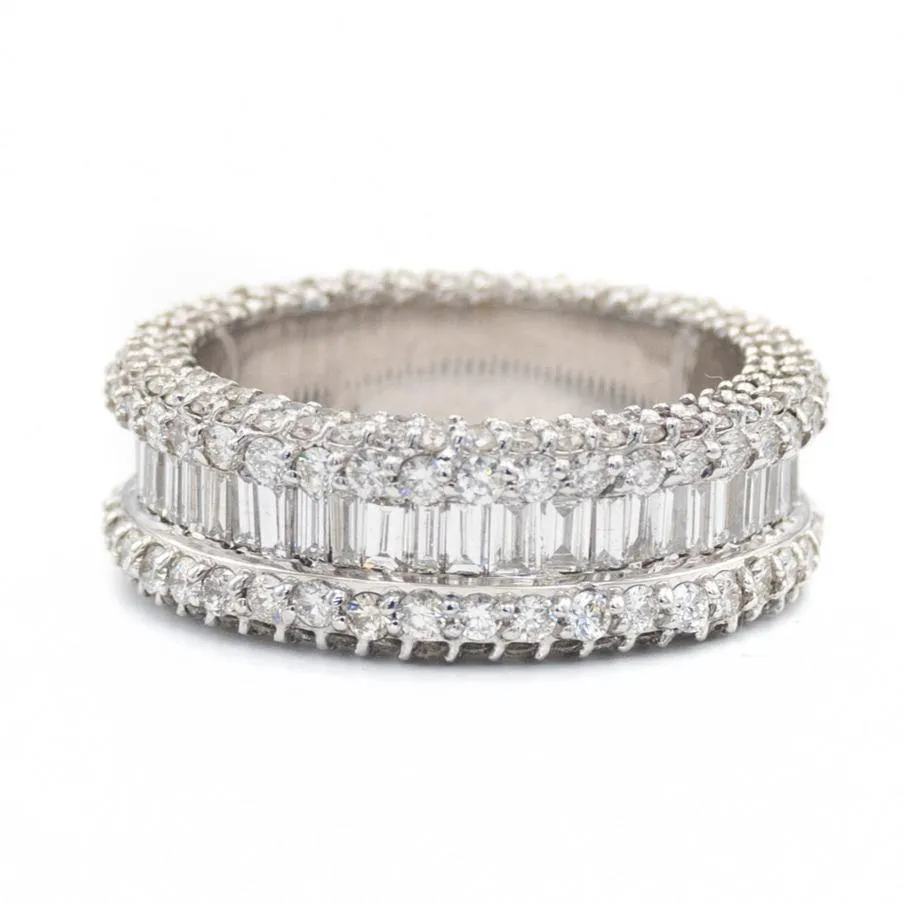 Baguette Row Ring