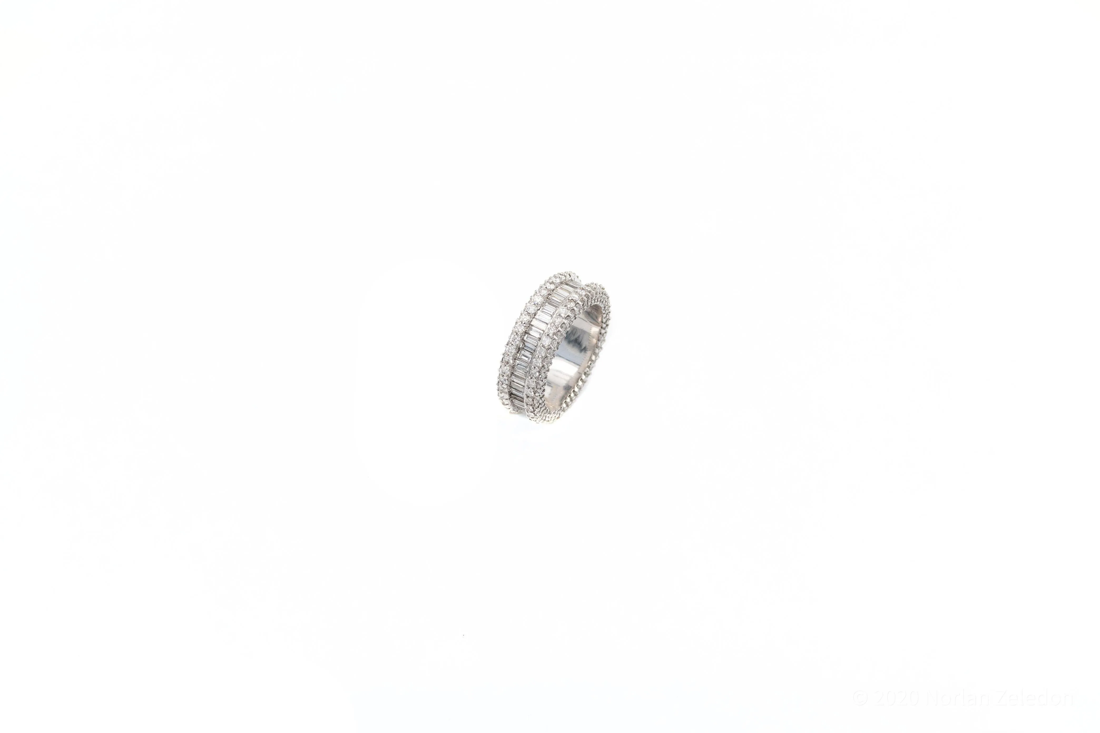 Baguette Row Ring
