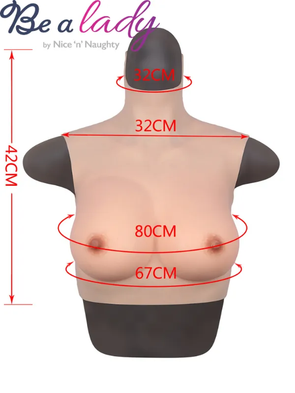 Be a Lady Silicone Breast Plate