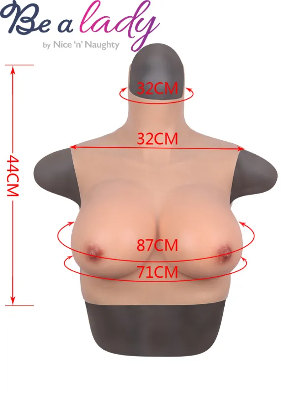 Be a Lady Silicone Breast Plate