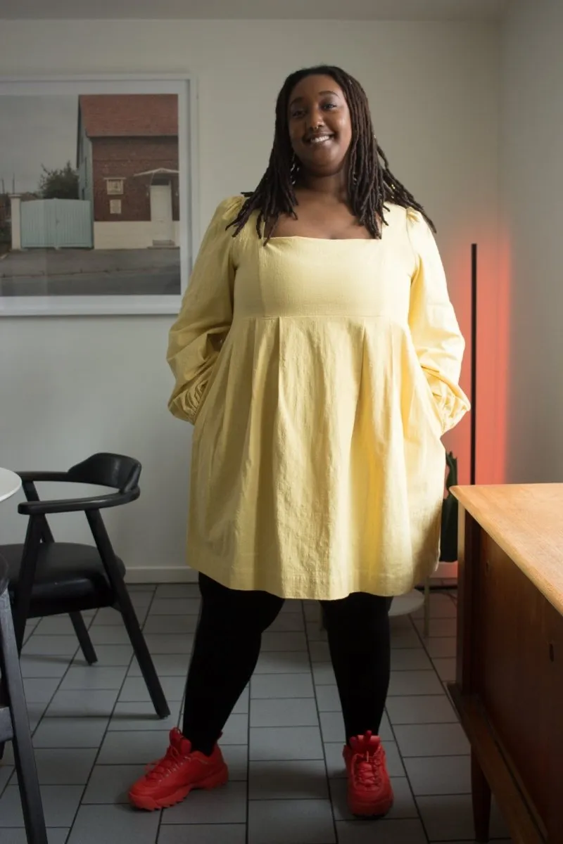 Birds of North America Marlinspike Dress - Sunflower (Online Exclusive)