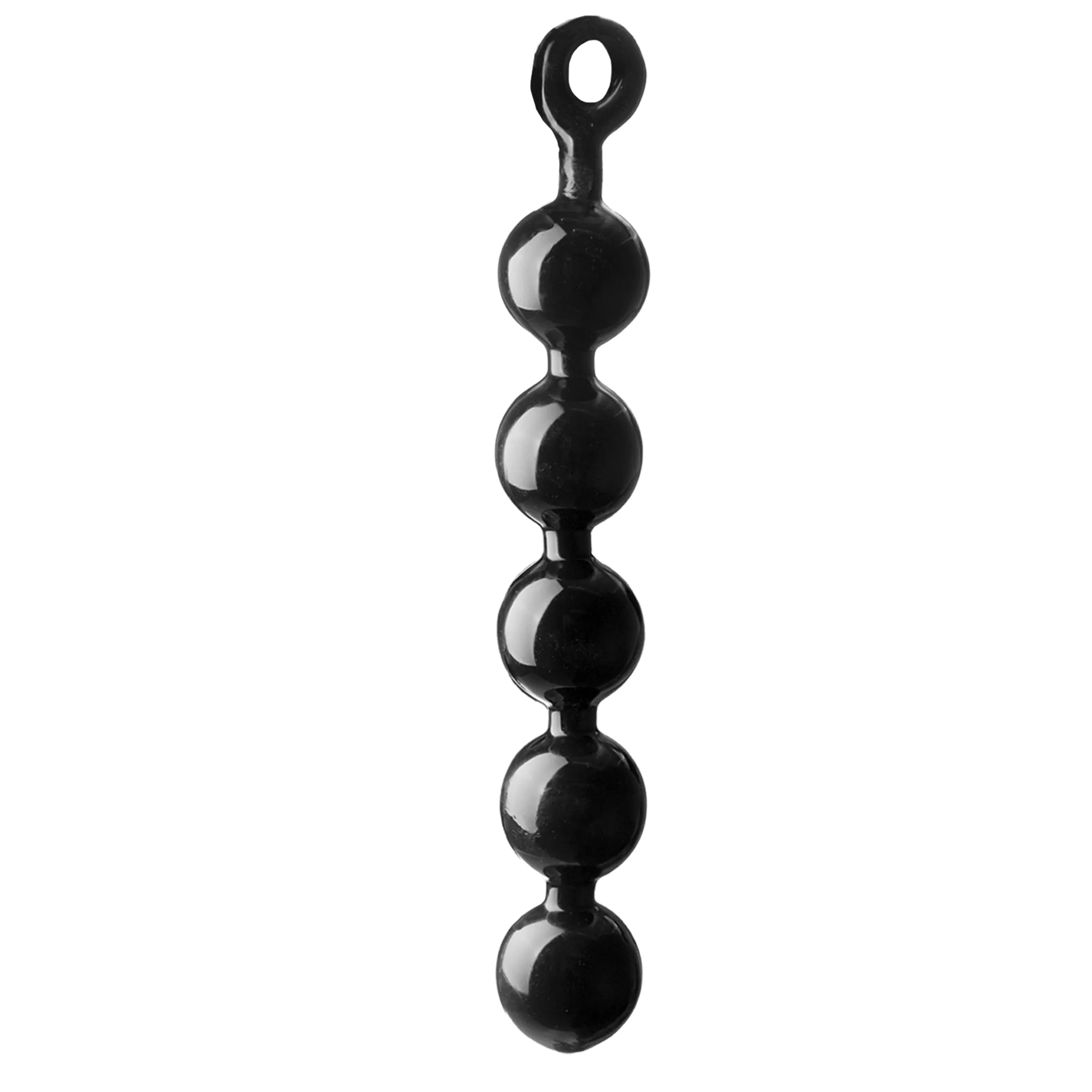 Black Baller Anal Beads