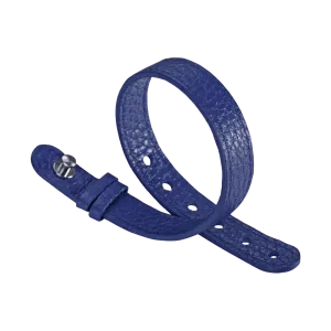 Blue Leather Strap - For Steel Icon - Model 10-CBLST