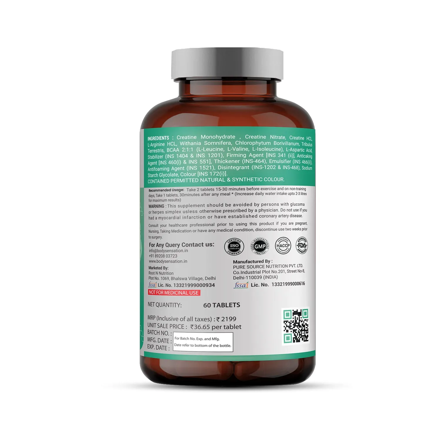 Body Sensation Muscle Gain
