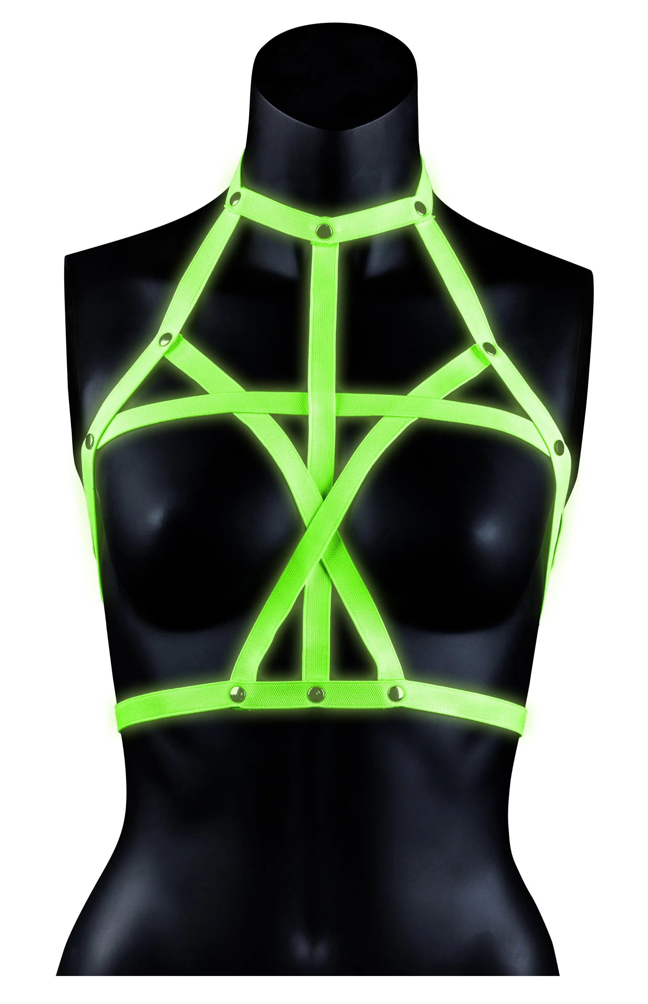 Bra Harness - Small/medium -Glow in the Dark