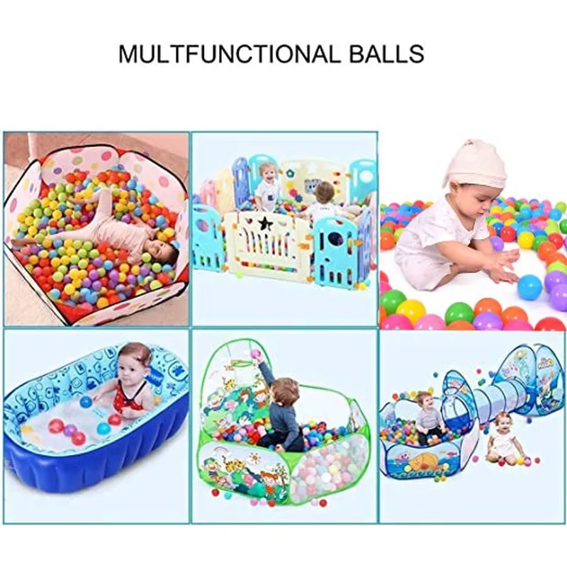 Colourful Kids Pool Balls for Fun, Multi Colour