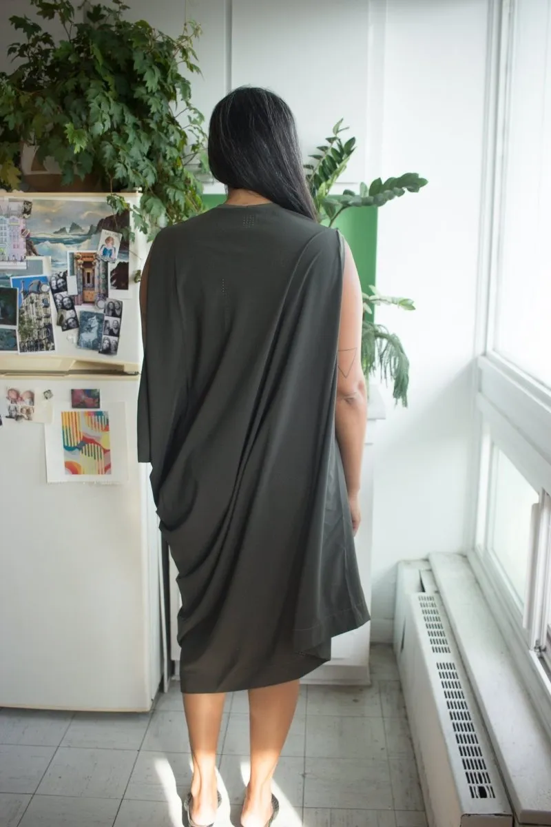 Complexgeometries Rhombus Dress (Dark Olive)