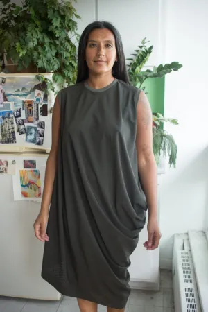Complexgeometries Rhombus Dress (Dark Olive)