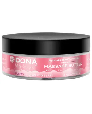 Dona Massage Butter Flirty - 4 oz Blushing Berry