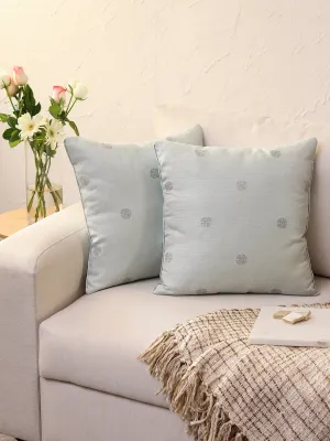 Ek Thamba Cushion Cover (Blue) - Medium
