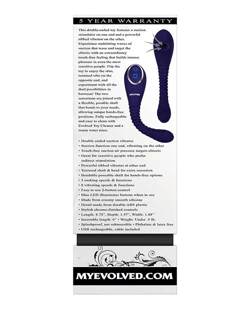 Evolved Bendable Sucker In Purple