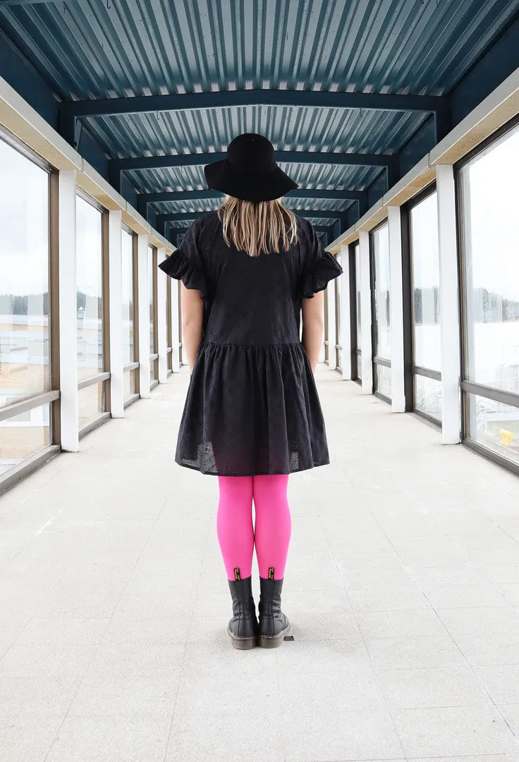 Flirty Dress Brode Black