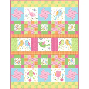 Flirty Sampler Quilt FHD-132e - Downloadable Pattern