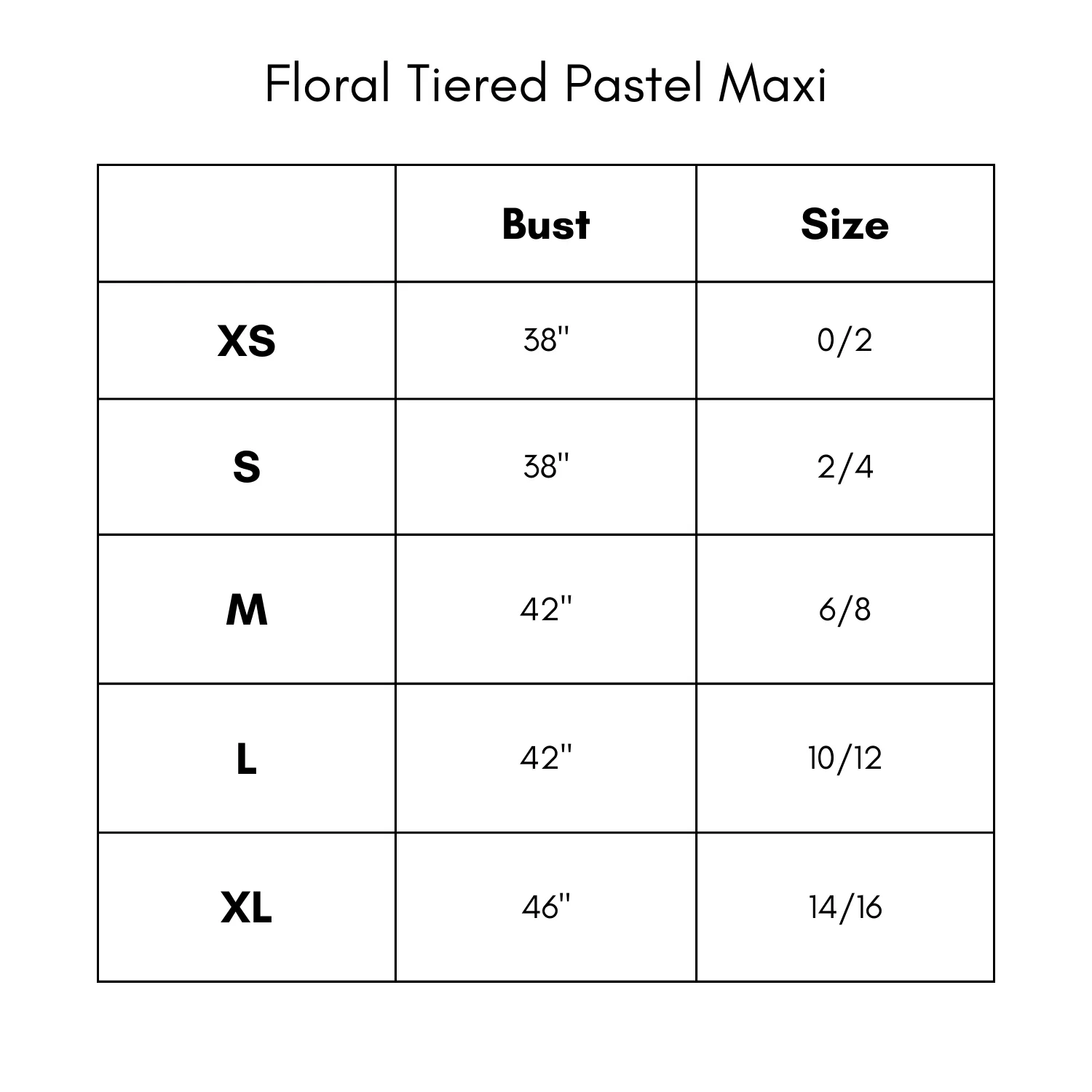 Floral Tiered Pastel Maxi