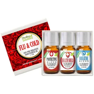 Flu & Cold Essential Oil Set (3 Pack/10mL)