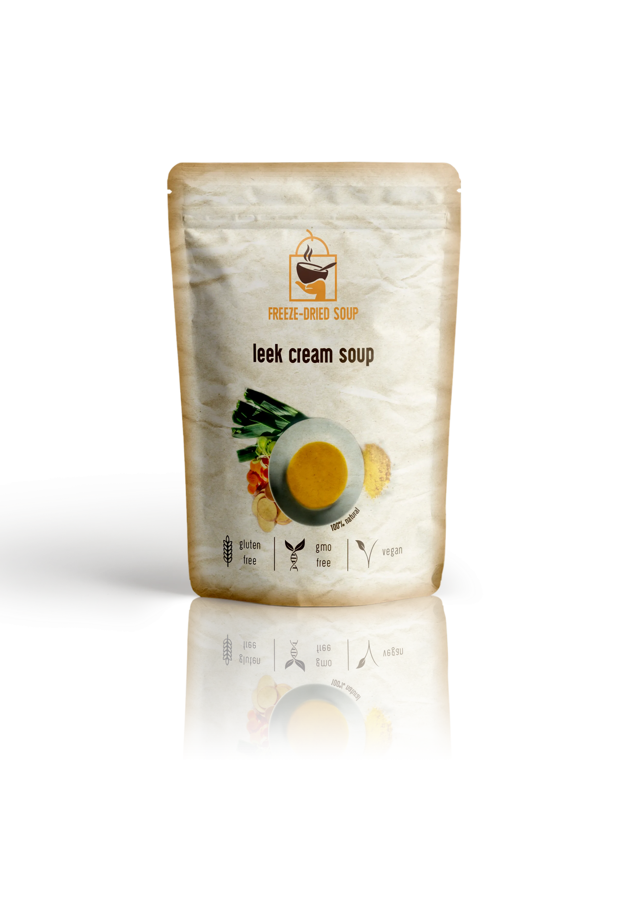 Freeze-Dried Leek Cream Soup - All Natural