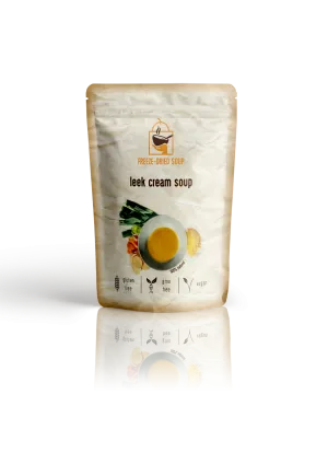 Freeze-Dried Leek Cream Soup - All Natural