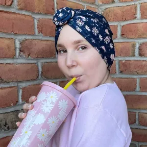 Full Coverage Turban - Anna's Daisy