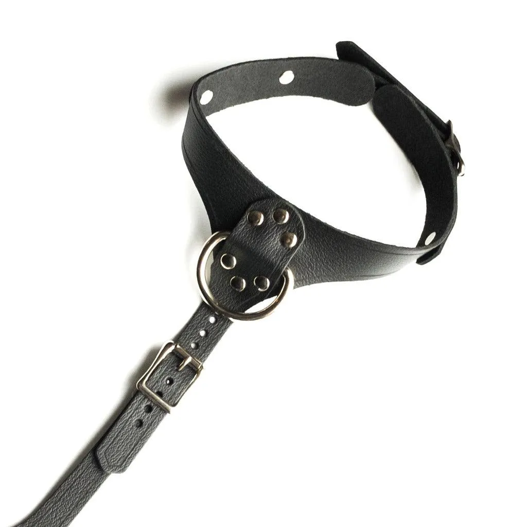 Full Curves Leather Bust Harness