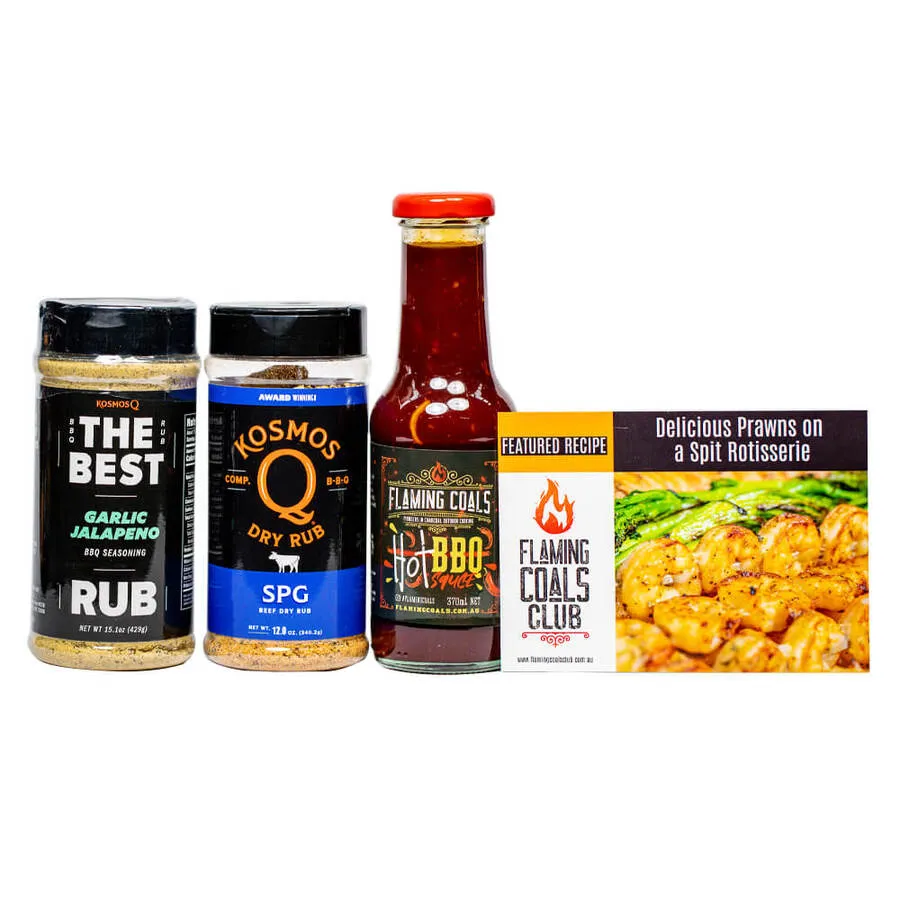 Garlic Prawns Rub and Sauce Combo Pack