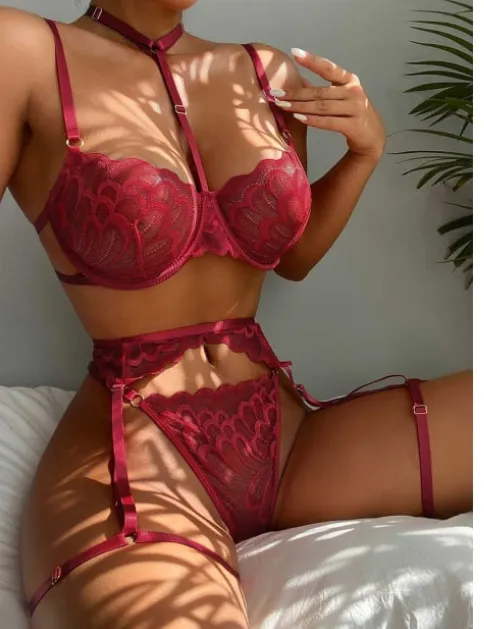 Garter Belts Hot Erotic Lingerie Set
