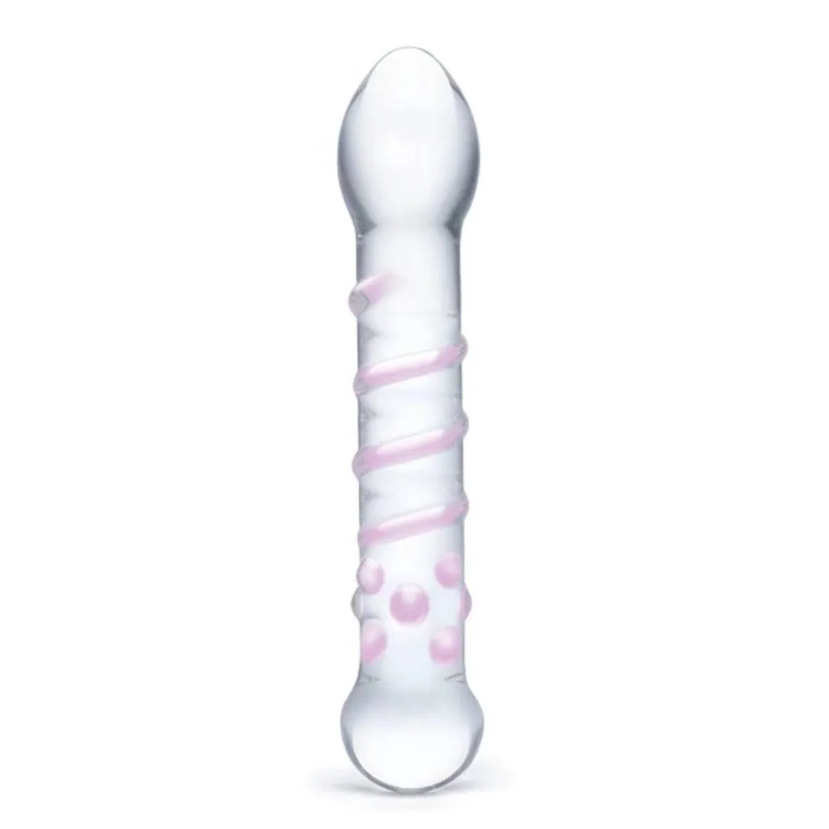 Glas Spiral Staircase Full Tip Clear 7.25 Inch