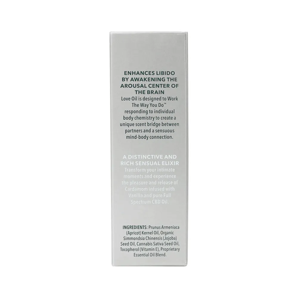 Good Clean Love Cardamom Gold CBD Love Oil 1 oz.