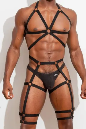 GUILTY Full Body Harness /Black