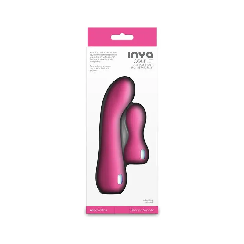 INYA Couplet -  -  USB Rechargeable Vibrators - Set of 2 Sizes