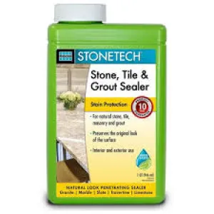 Laticrete Stone, Tile & Grout Sealer, Water Based - StoneTech - 1 Quart