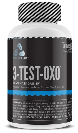 Legal Limit Labs 3-TEST-OXO Lean Mass Gainer