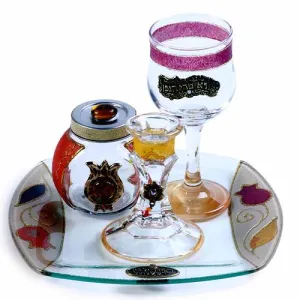 Lily Art - 500613-6 - Havdalah Set-Gold Combinations