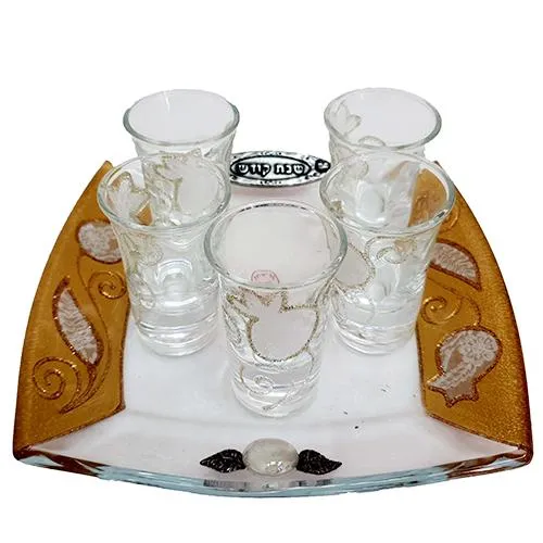Lily Art - 507124-1P - Set wine glasses with application tray combinations