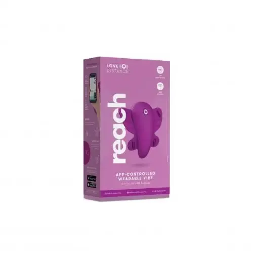 Love Distance Reach App- Controlled Wearable Vibe Rose