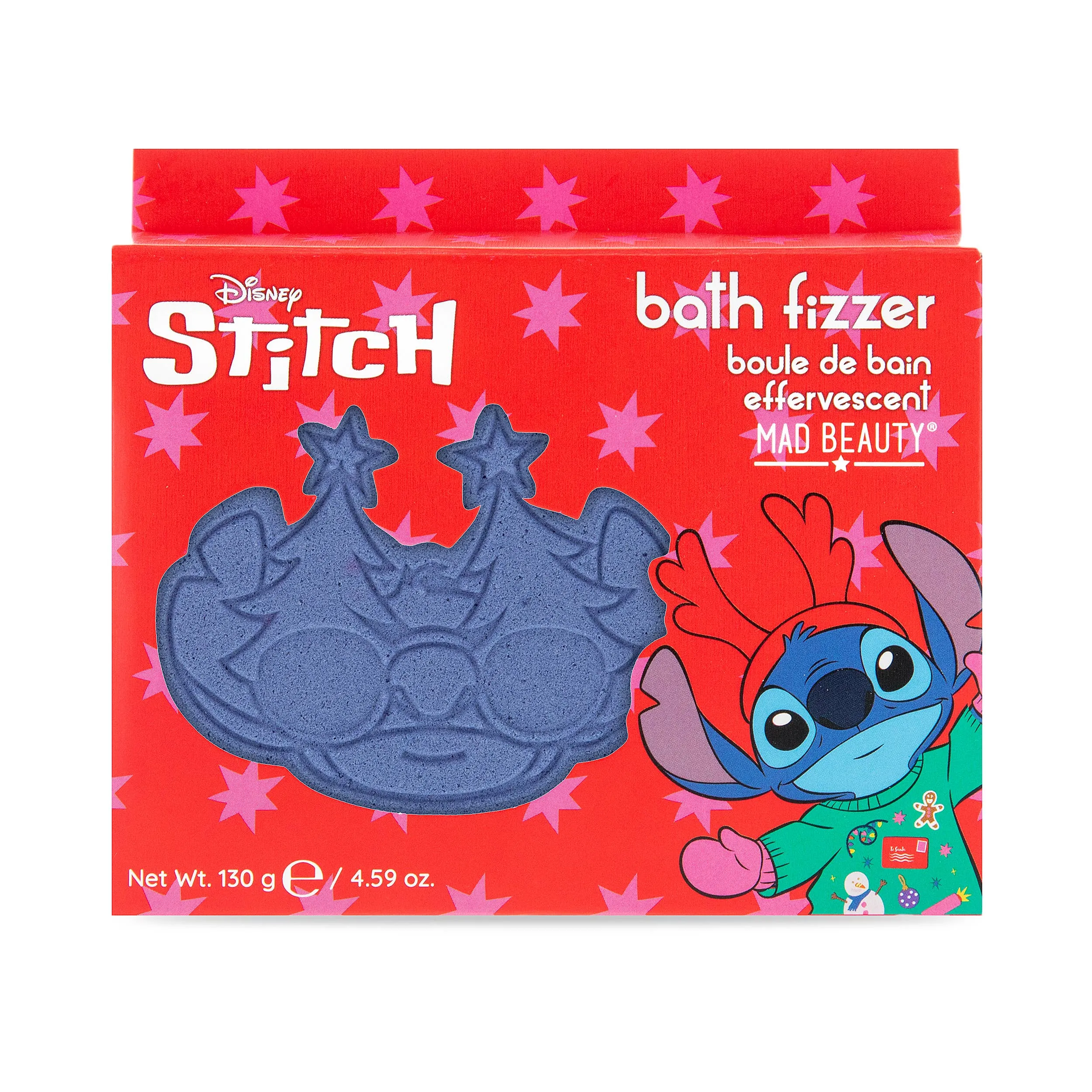 Mad Beauty Disney Stitch At Christmas Fizzer: DSC-FG10423-8