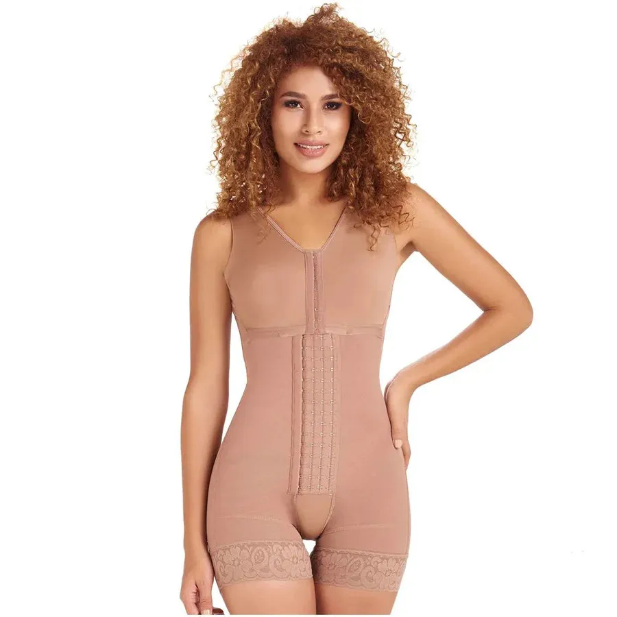 MariaE Post Op Shapewear for Women | Bra & Mid Thigh (Mocha)