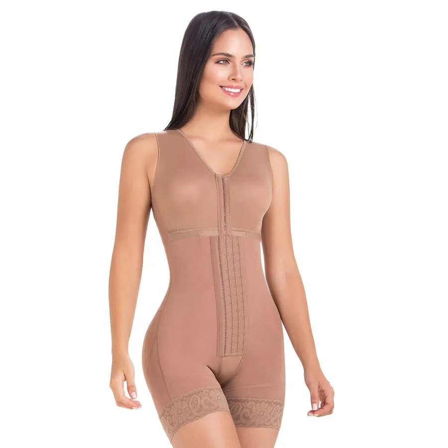 MariaE Post Op Shapewear for Women | Bra & Mid Thigh (Mocha)